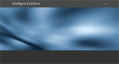 Desktop Screenshot of intelligentexistence.com