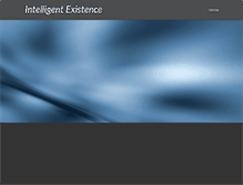 Tablet Screenshot of intelligentexistence.com